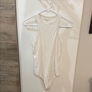 Abercrombie & Fitch Classic White Womens Bodysuit